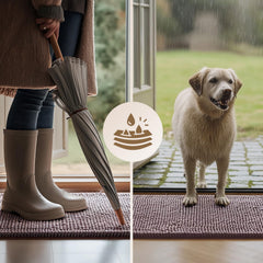 EHEYCIGA pet rug used as crate pad or nap spot.