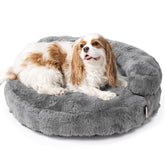 EHEYCIGA soft-cat-couch-bed grey offers plush indoor comfort for naps
