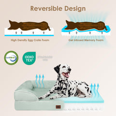 Soft fleece sleeping surface from EHEYCIGA for cozy naps.