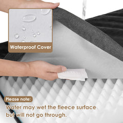 EHEYCIGA waterproof liner protecting memory foam from spills