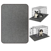 Ehzyaz dog crate mat liner – absorbent surface under the crate