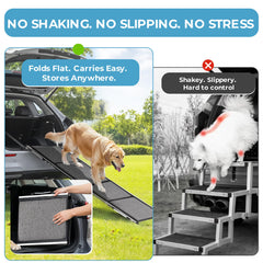 EKING ELITE non-slip surface helps prevent slips during vehicle entry