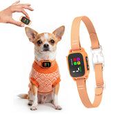 ELECANE Tiny Bark Collar for small dogs shows compact fit for 6β20 inch necks, ideal for daily wear.
