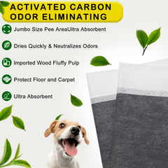 ELEGX 36x48 pad shows 3D diamond quilted surface for rapid absorption.