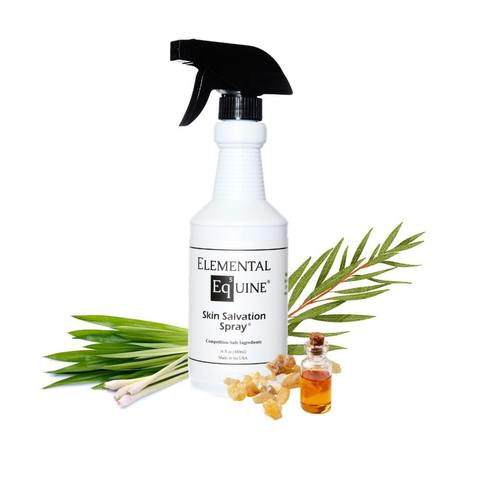 Elemental EQ5UINE Skin Salvation Spray bottle ready for daily coat maintenance