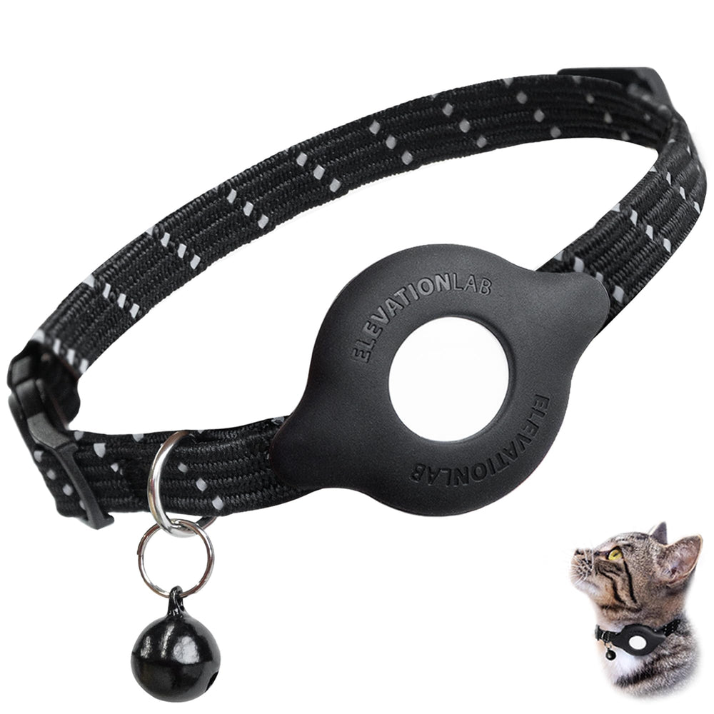 Elevation Lab TagVault AirTag Cat Collar Breakaway: compact fit for secure tracking.