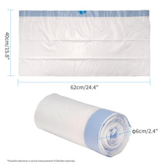 Ellenpent easy-drawstring-closure bags simplify sealing after use