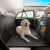 ELLINI dog seat cover back seat extender expands space for dogs on car trips