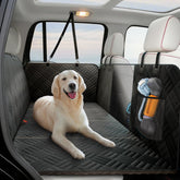 ELLINI dog seat cover back seat extender expands space for dogs on road trips