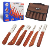 Elmax Pro stripping knife pack-6 blades for versatile undercoat removal