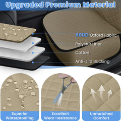 ELONGRIVER back area protection shields against pet hair and dirt