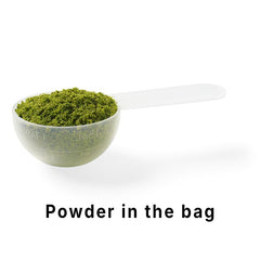 EMERAID Sustain Herbivore Mint powder texture close-up highlights easy absorption.