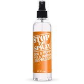 Emmy's Best EBPP Stop the Spray bottle deters dog markings on furniture.