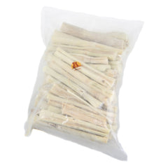 emours bamboo teeth chews packaging shows a 500g natural wood supply for small pets