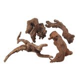 Emours driftwood branches 6-10 inch, ideal aquarium decor and reptile climbing support.