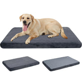 EMPSIGN dog bed mat with reversible soft side for cozy warmth.