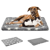 EMPSIGN dog crate pad with reversible warm and cool sides for versatile comfort.