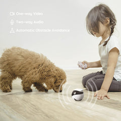 Enabot EBO SE two way audio for real time pet talk