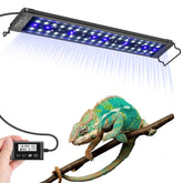 EnchOrch 18-inch UVA UVB reptile light with controller for full spectrum exposure