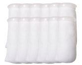 Encompass All 12-pack 4-inch ring filter socks 200 micron front view demonstrates filtration potential.