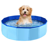 Enenes dog pool with anti skid bottom for stable outdoor baths