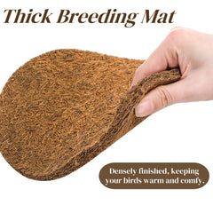 Eorbow nest pad size reference 8.3 by 8.3 inches