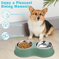 EpetsLove raised feeding stand reduces neck strain while eating