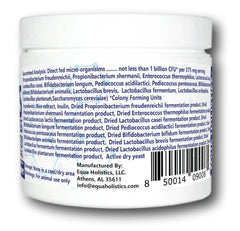 Equa Holistics HealthyGut probiotic powder ready to mix for gentle gut comfort.