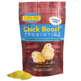 Equerry's Chick Boost probiotic powder for chick water mix supporting gut health