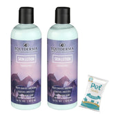 EQUIDERMA skin lotion bottle for soothing equine skin care and easy at-home treatments.