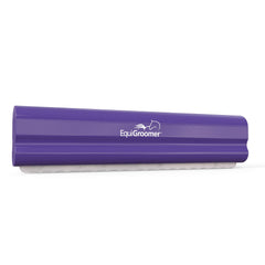 EquiGroomer deshedding brush with 8-inch blade removes loose horse hair