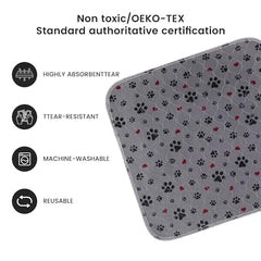 ESWIN pad close-up of absorbent layer reduces mess during training