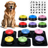 ESYELEC dog buttons six-pack on table for simple training sessions