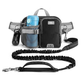 ETACCU hands-free dog leash with phone pouch enables hands-free walking and quick calls.