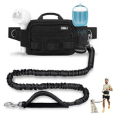 ETACCU hands free leash with zipper pouch for secure runs