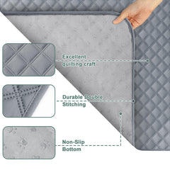 Eterish non-slip dog pad, 36x72, stays in place during play and training.