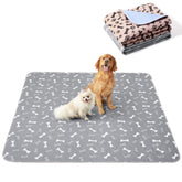 Eterish reusable pee pad 48x60 laid flat for reliable training area.