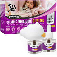 ETEVIVO cat pheromones diffuser front view for calm room