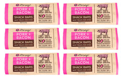 etta says! packaging for pork-bacon snack bars shows premium dog treats