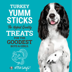 etta says! Yumm Sticks soft bite-size pieces for easy portioning