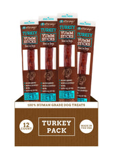 etta says! Yumm Sticks turkey jerky close-up for training rewards
