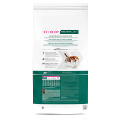 Eukanuba Fit Body Weight Control bowl with measured portions for lean meals