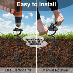 Eurmax canopy-tent-anchor-kit with heavy steel for stability.