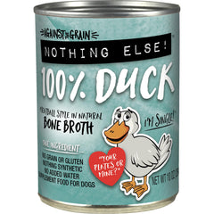 Evanger's Nothing Else duck loaf in natural broth can enhances hydration with real meat