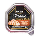 Evolve Classic Turkey Recipe dog food can ready to serve for balanced meals