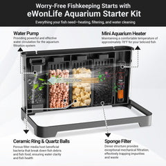ewonlife hidden storage design keeps cables tucked away for a clean look