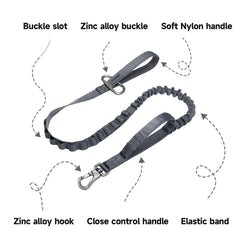 EXCELLENT ELITE SPANKER elastic bungee section cushions sudden direction changes.