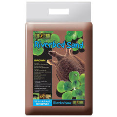 Exo Terra Riverbed Sand 10lb bag, natural substrate for turtle enclosures with a natural look