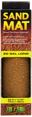 Exo Terra Sand Mat for 20-gallon enclosures keeps substrate tidy and contained.
