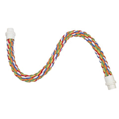 Exotic Nutrition 34-inch flex rope assembly for cage mounting and climbing.
